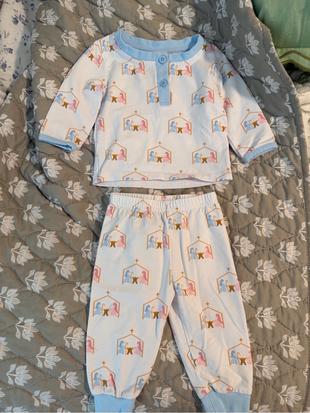 Jelly Bean Nativity Pajama Set
